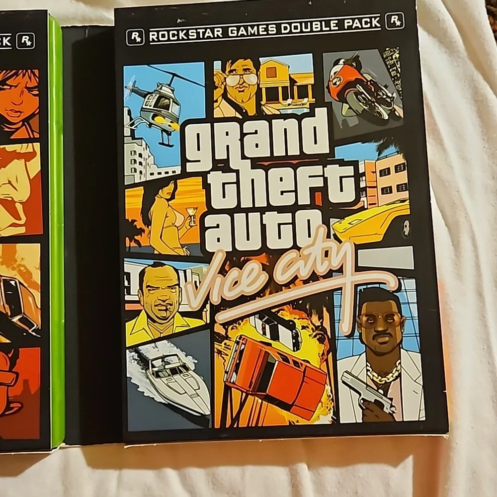 1/2 PRICE🔻Xbox Microsoft Grand Theft Auto III & Vice City